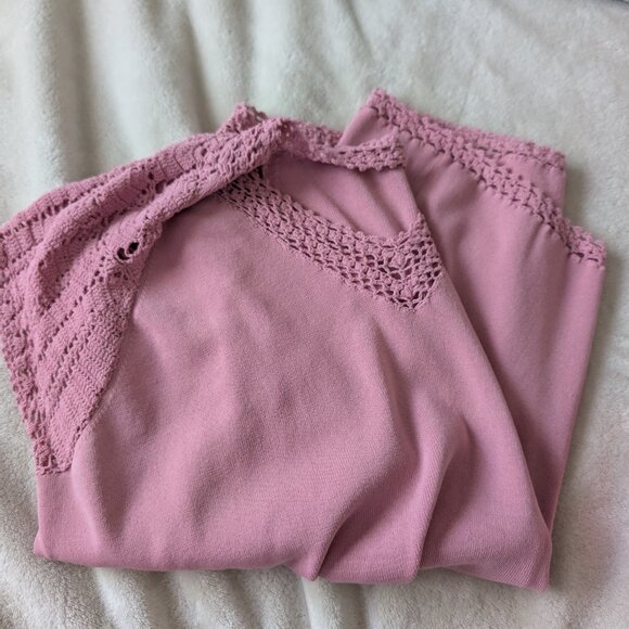 Dress Barn knit detail top - Picture 7 of 7